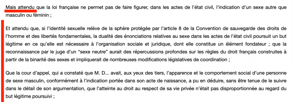 Emplacement du “Mais attendu que” dans un arrêt de la Cour de cassation (solution en droit)