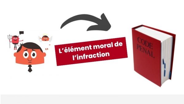 L’élément moral de l’infraction | Aideauxtd.com
