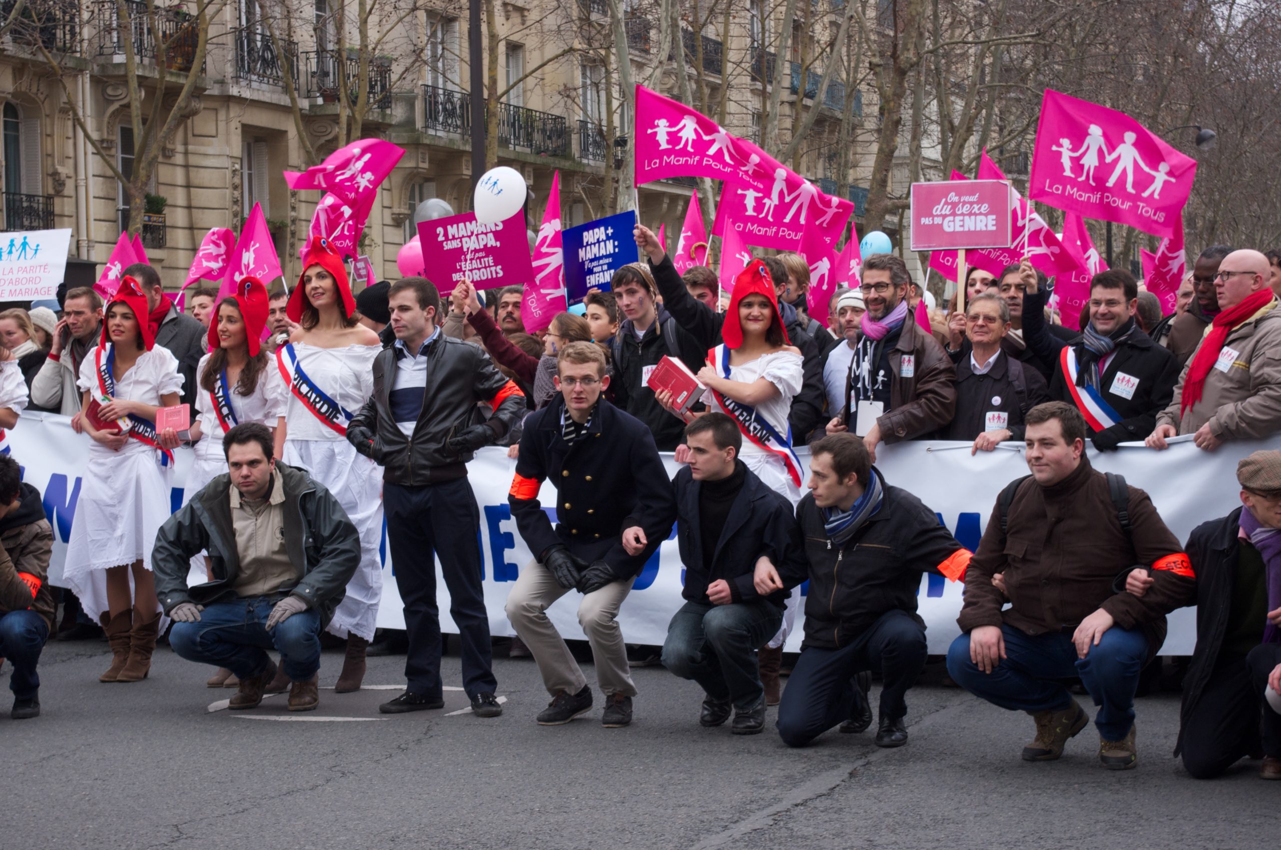 Manifestation de « La Manif pour tous »