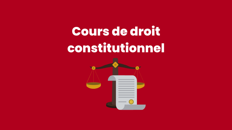 Cours Droit constitutionnel (La Vème République)