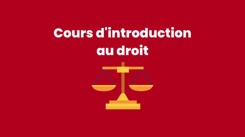 Cours d’Introduction générale au droit