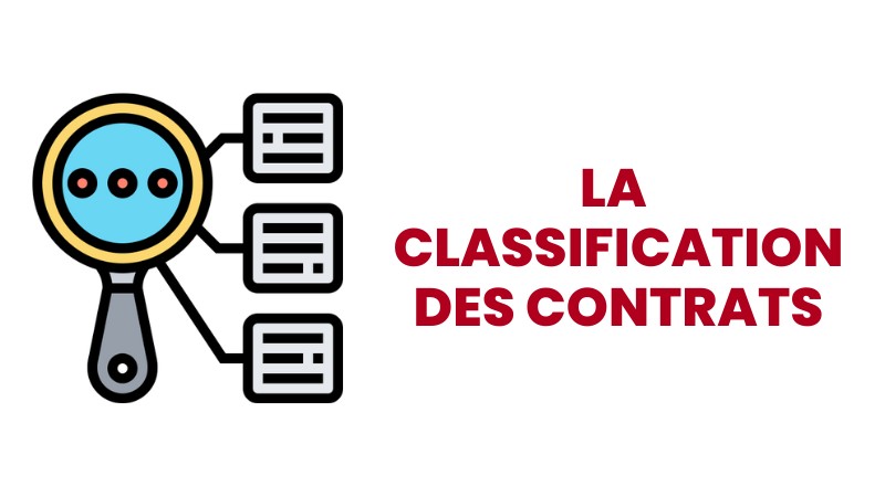 La classification des contrats (avec tableau)
