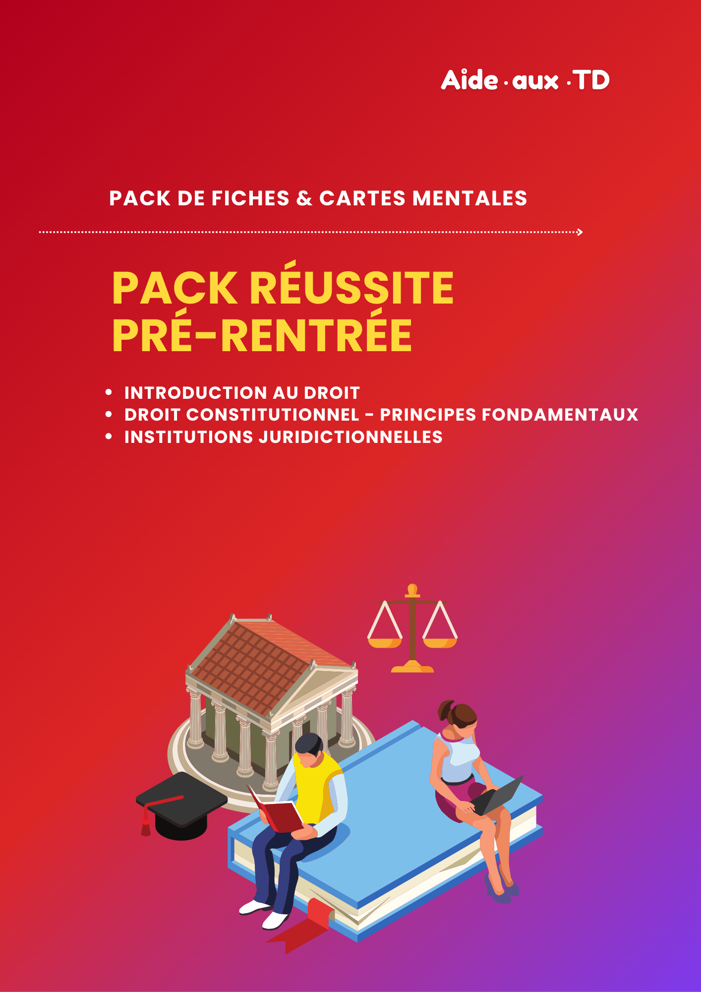 Pack Fiches Pré-rentrée droit