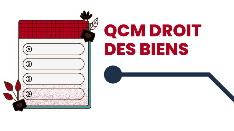 QCM / Quiz Droit des biens
