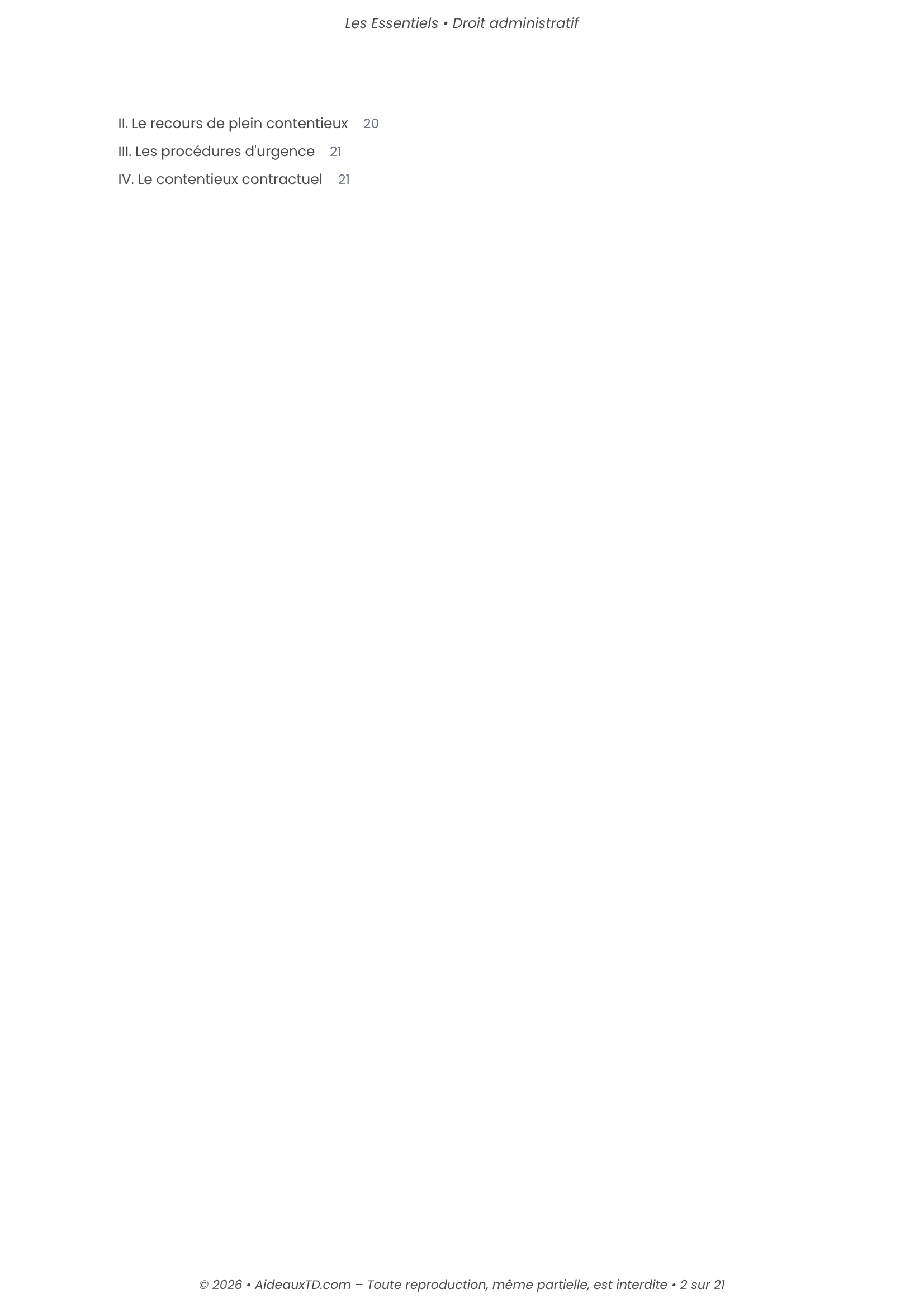 L&rsquo;Essentiel — Droit Administratif
