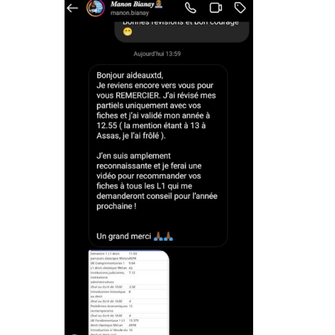 Avis client AideauxTD