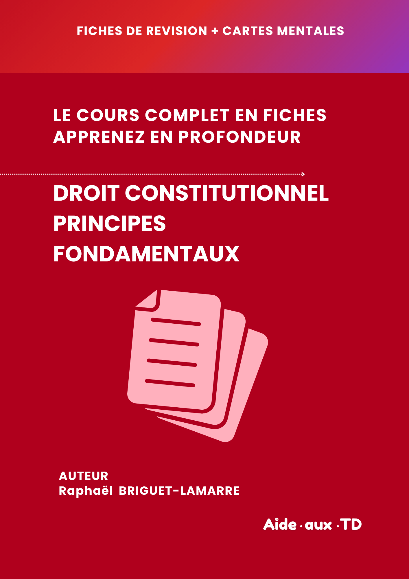 Fiches de révision : Droit constitutionnel (S1)