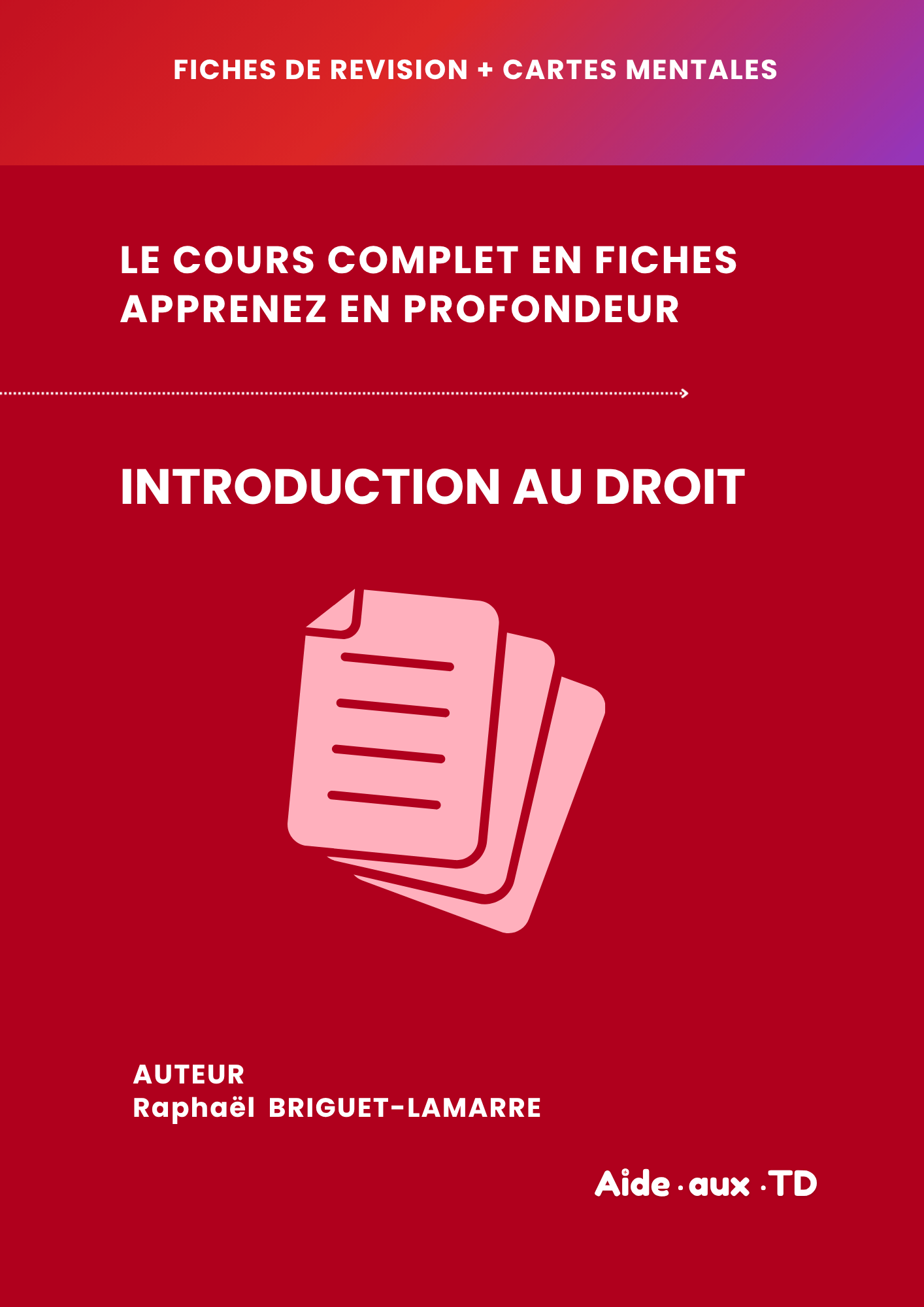 Fiches de révision : Introduction au droit
