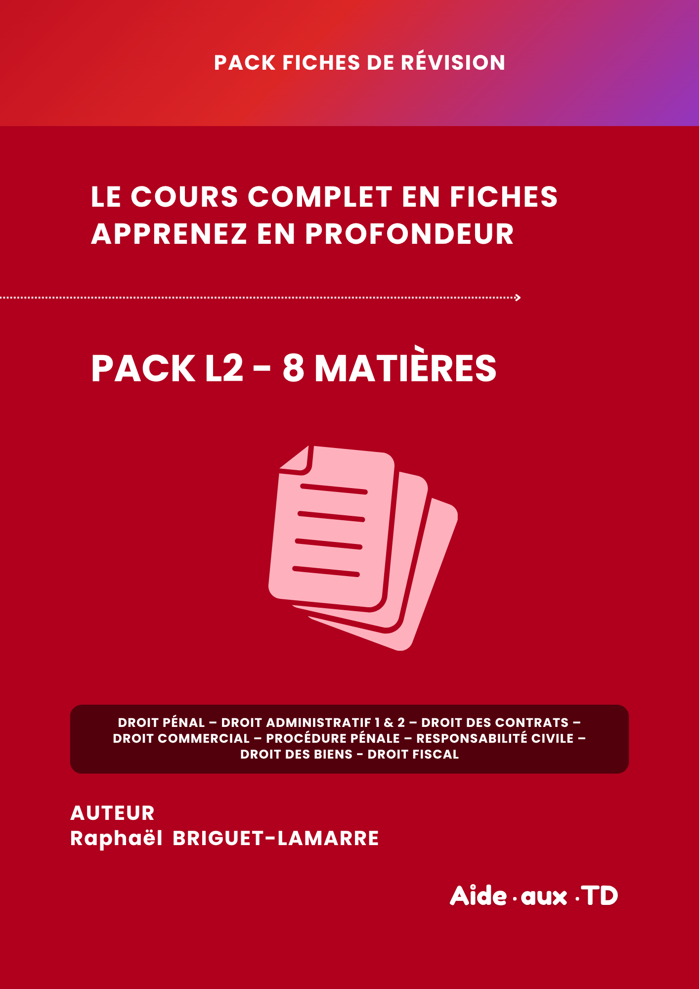 Pack Fiches L2