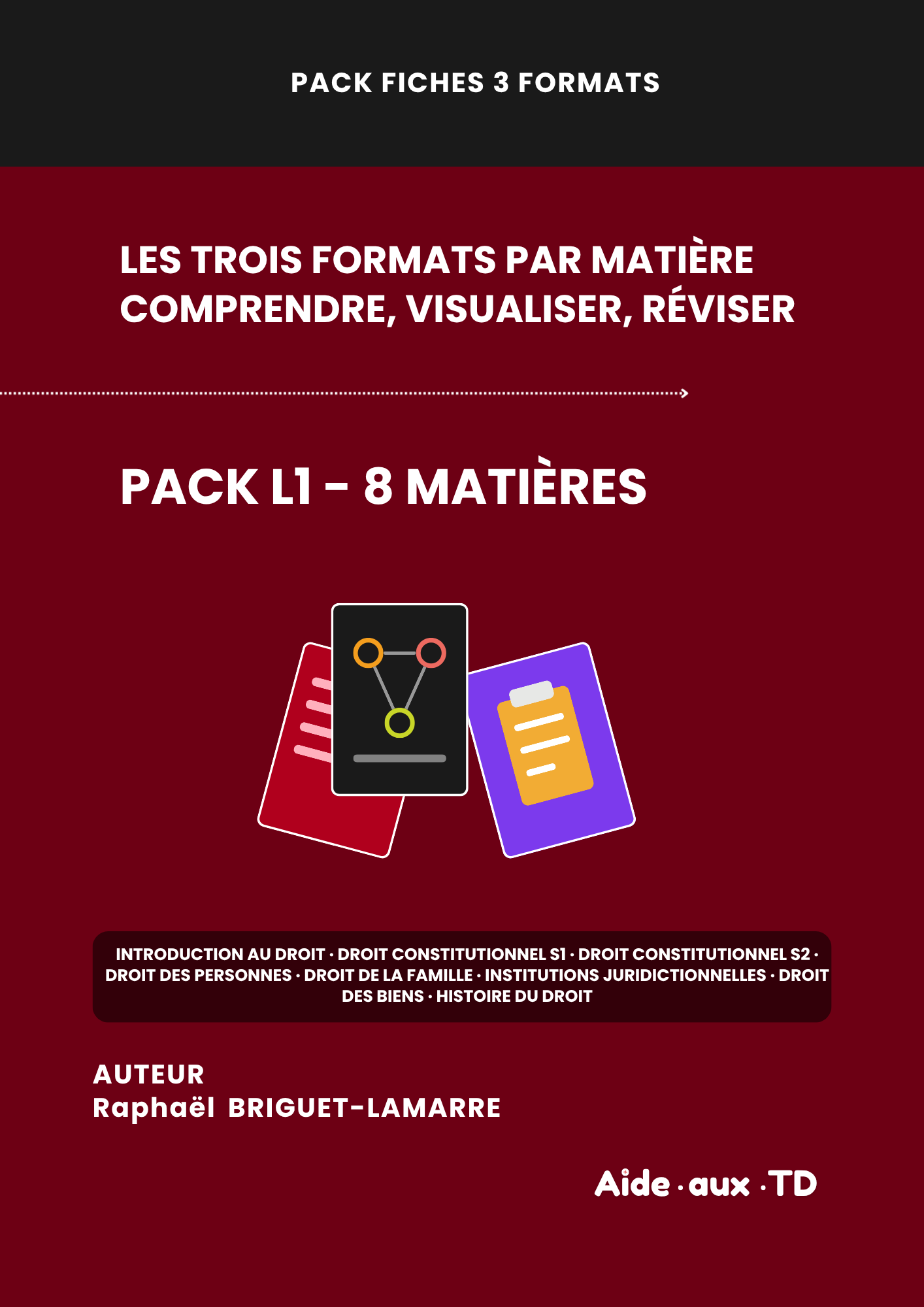Pack 3 formats : L1