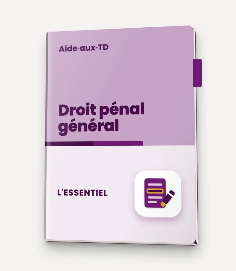L'Essentiel de droit pénal général