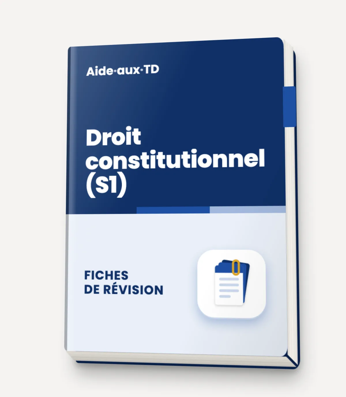 Fiches de révision : Droit constitutionnel (S1)
