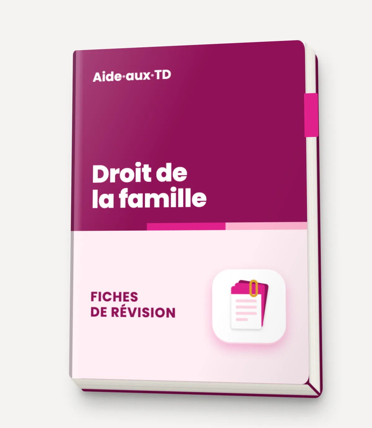 Fiches de révision : Droit de la famille