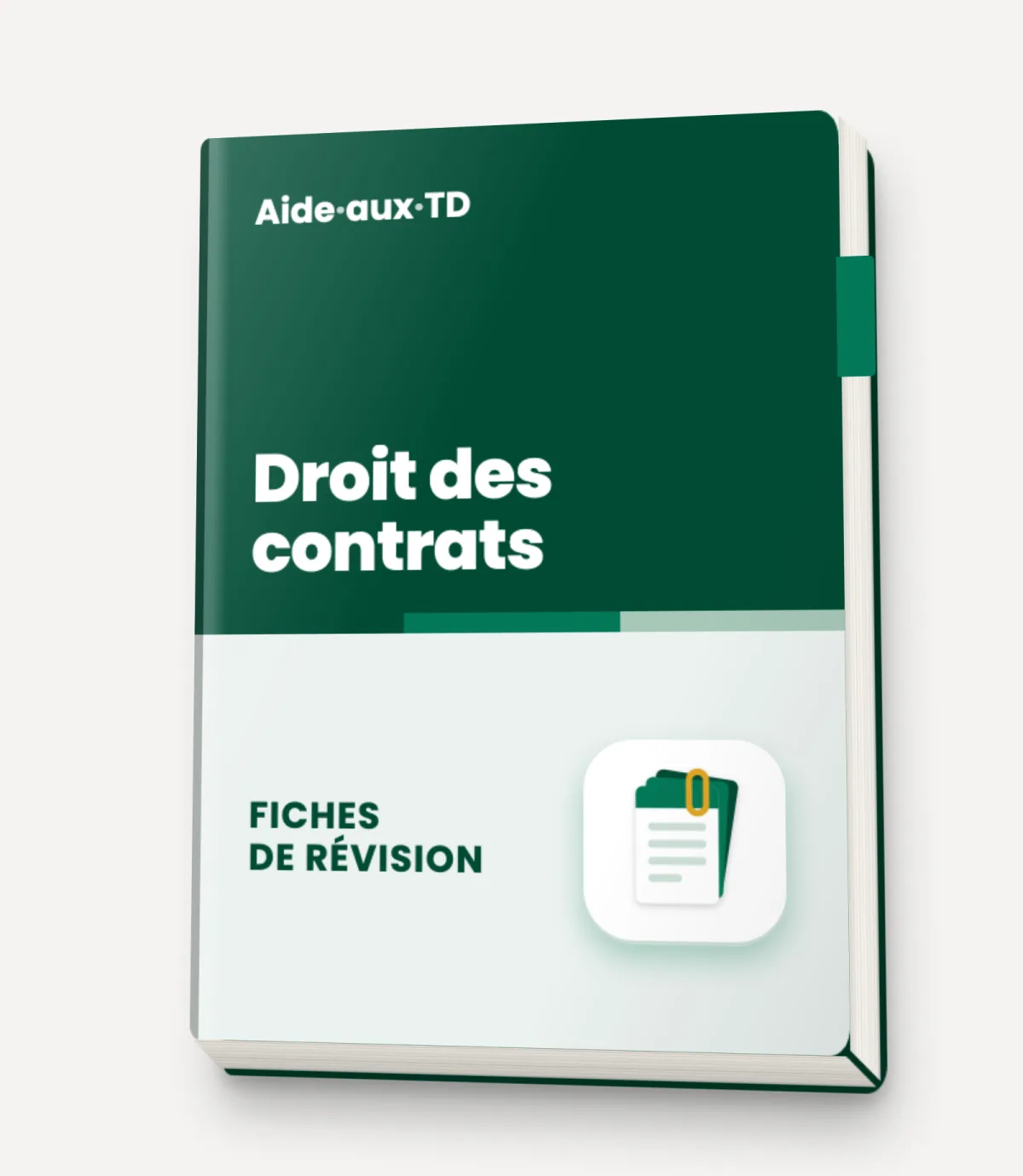 Fiches de révision : Droit des contrats