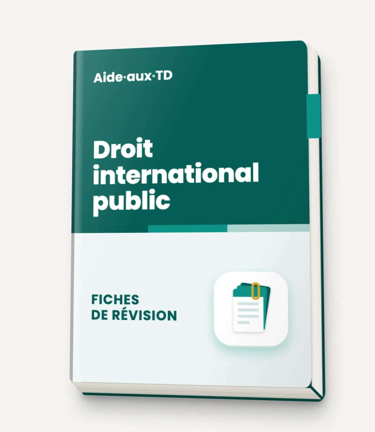 Fiches de révision : Droit international public