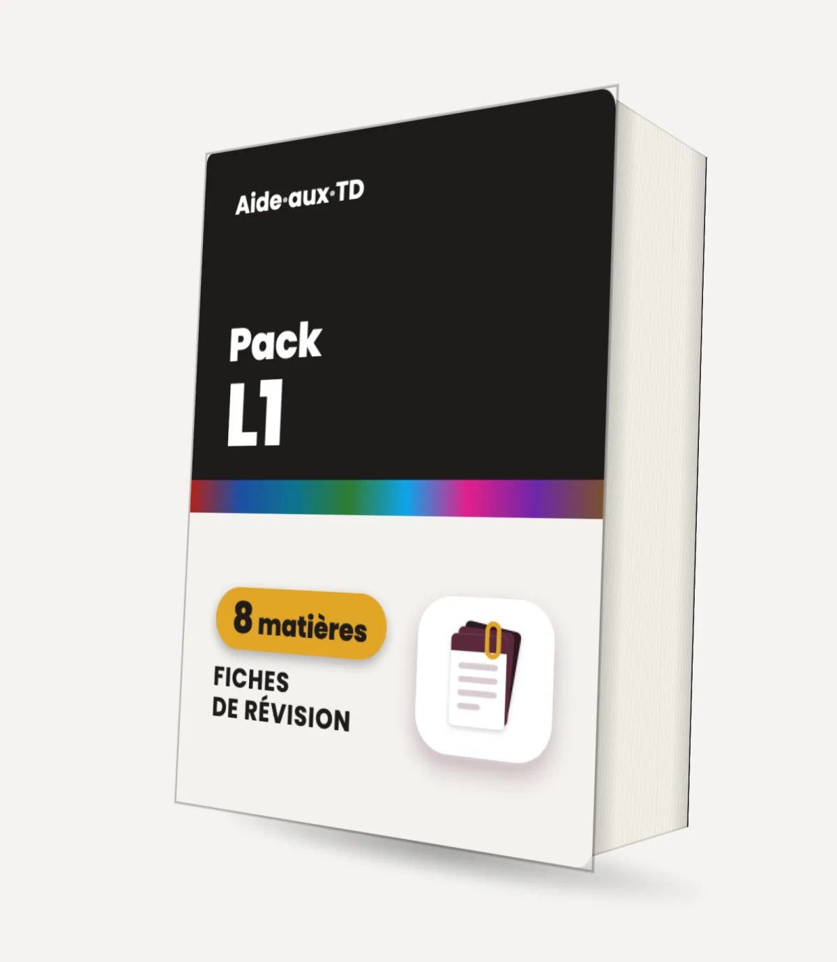 Pack fiches de droit L1