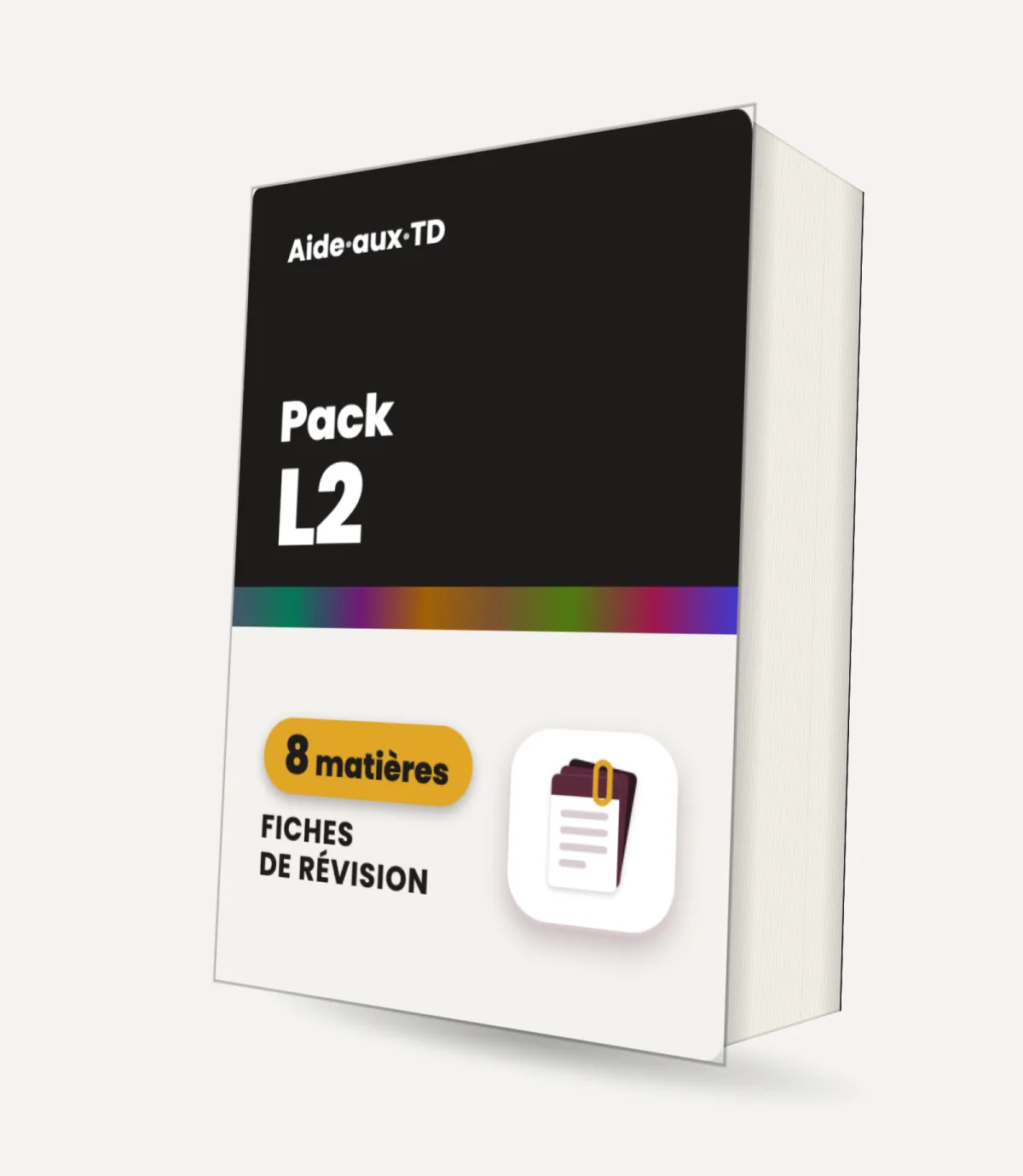 Pack fiches de droit L2