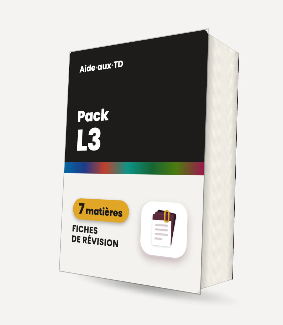 Pack fiches de droit L3