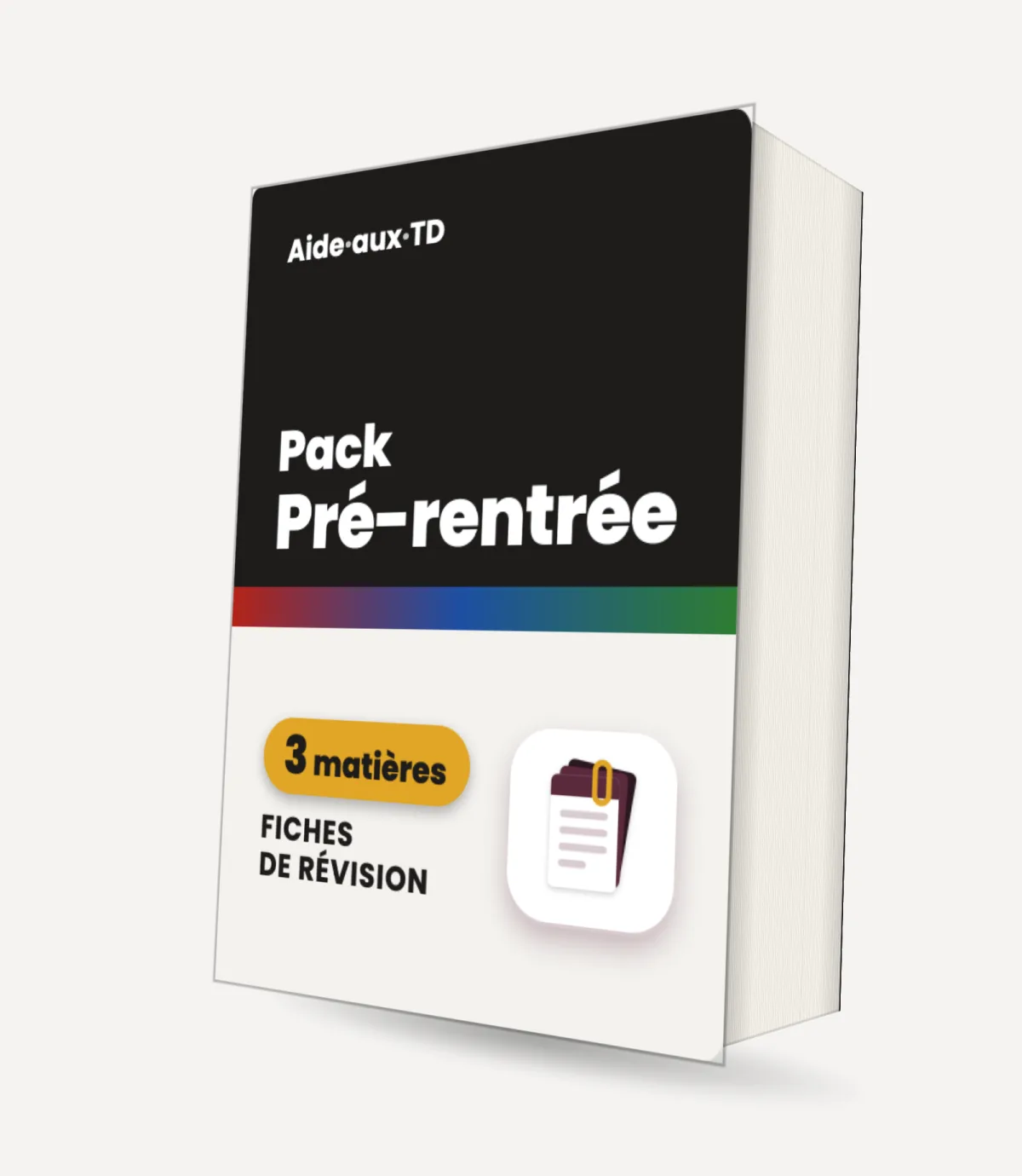 Pack fiches de droit Pré-rentrée